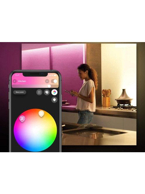 Philips Hue white & colour Ambient Lightstrip Plus 2 m Base,