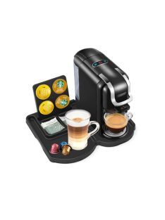   HiBREW 4-in-1 Multi Capsule Espresso Dolce Gusto Machine Compatible with Nespresso Capsule, Dolce Gusto Capsule and Ground Coffee, Italian 19 Bar