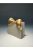 Cardboard gift bag 11.5X4.5X10cm, shiny gold color