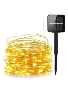 21m LED Outdoor Solar String Lights