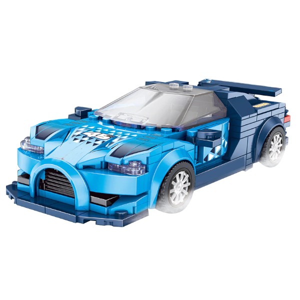 Classic Racing Car Building Blocks Bugatti - Auto-homes - Th