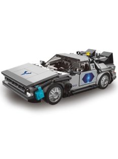 Kocka építő játék Versenyautó 392 darabos Delorean