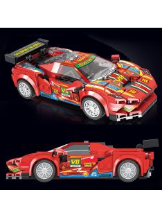  Classic Racing Sport Car Building Blocks 