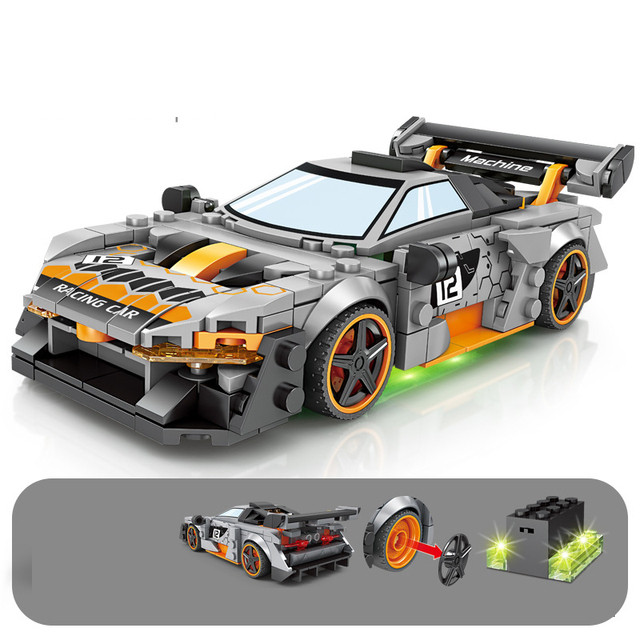 Classic Racing Car Building Blocks - AUTO-HOMES - The smart