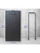 ETFE Flexible Solar Panel 200w 18V