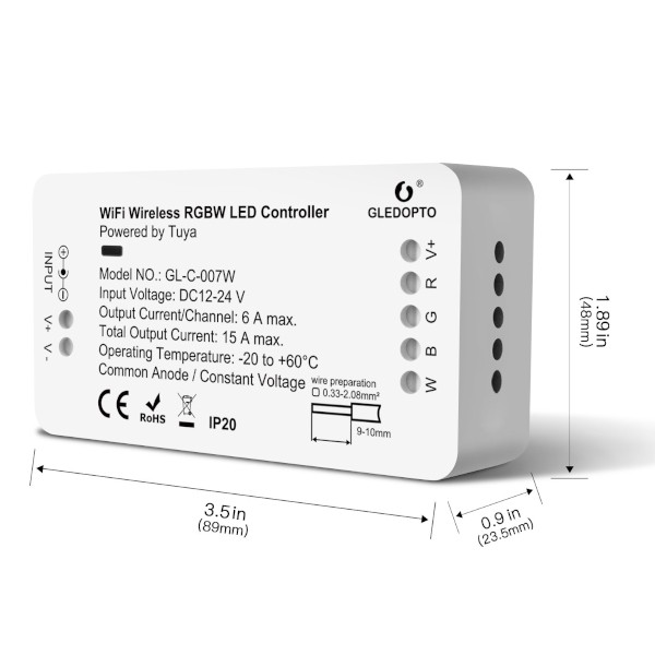 hardwired led step light