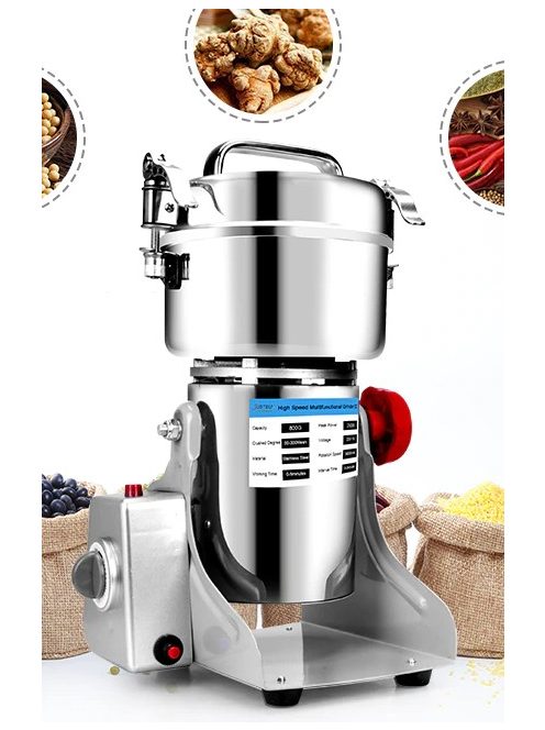 BioloMix 800g Electric Grain Grinder Mill, Spices Cereals Coffee