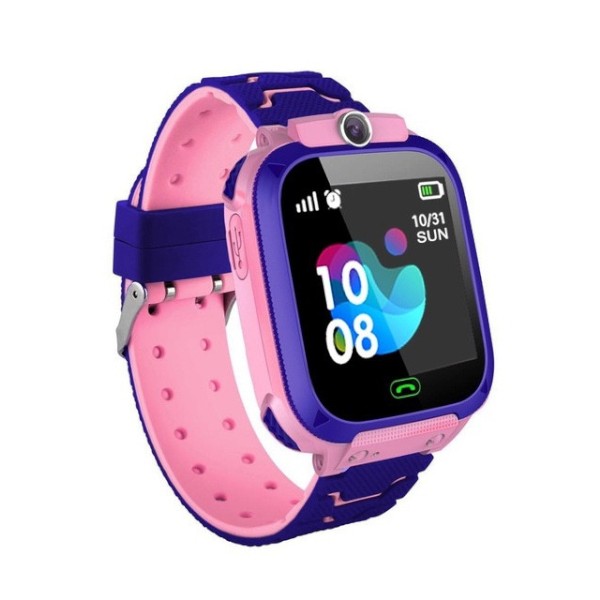 Q12 kids Smart Watch kid SOS Phone pink - AUTO-HOMES - The s