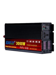 3000W Power Pure Sine Wave DC 12V to AC 220V