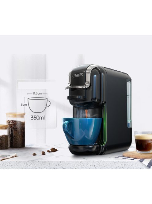 HiBREW Multi-Function Espresso Machine for Dolce Gusto, Nespresso and  Ground Coffee 