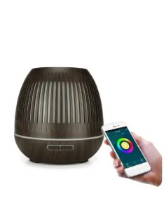   Tuya Smart Humidifier with Colorgul LED Light WiFi Aroma Diffuser Timer Wireless Control Work with Alexa Google Home Compatible