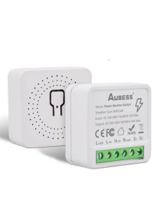   Tuya WiFi MiNi Smart Switch 16A 2-way control Timer Wireless Switch Work With Alexa Google Home Alice, power monitor