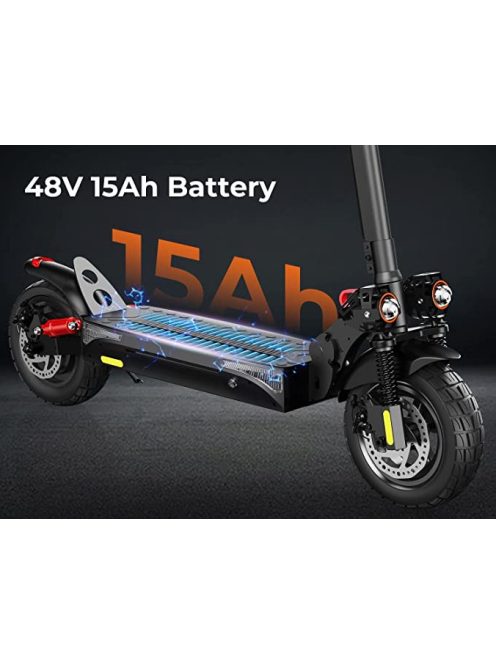 iScooter iX4 II. 2024.ver. elektromos roller,  45km/h sebesség, 45km hatótáv, 54,6V 15000mAh