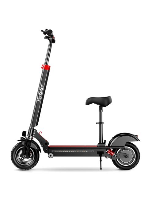 iScooter iX5 Electric Scooter with Seat 15Ah 1000W Scooter 10inch Anti-skid Off Road Pneumatic Tire Kick Scooter 45KM/H eScooter