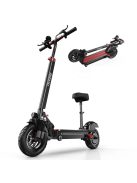 iScooter iX5 Electric Scooter with Seat 15Ah 1000W Scooter 10inch Anti-skid Off Road Pneumatic Tire Kick Scooter 45KM/H eScooter